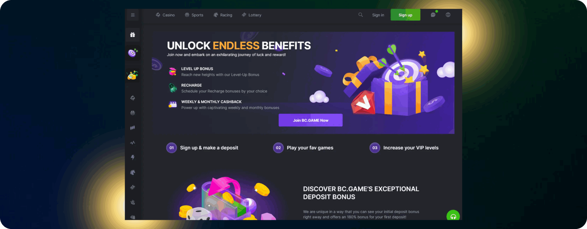 Roulette Bonuses and Promotions at BC Game